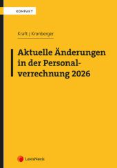 Aktuelle Änderungen in der Personalverrechnung 2026