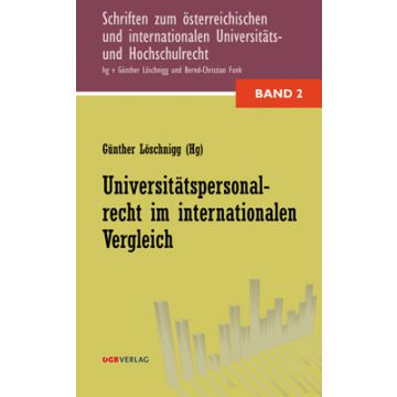 Universitätspersonalrecht im internationalen Vergleich