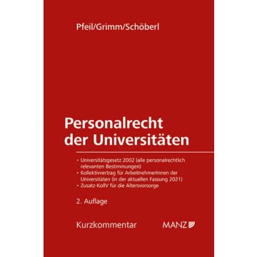 Personalrecht der Universitäten