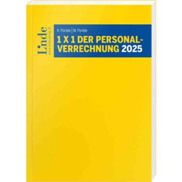 1 x 1 der Personalverrechnung 2025