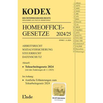 KODEX Homeoffice-Gesetze 2024/25