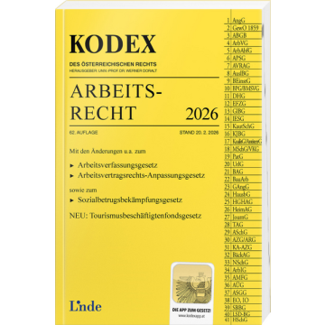 KODEX Arbeitsrecht 2026