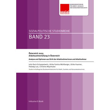 Österreich 2025: Arbeitszeitverteilung in Österreich