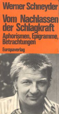 Vom Nachlassen der Schlagkraft (1979)