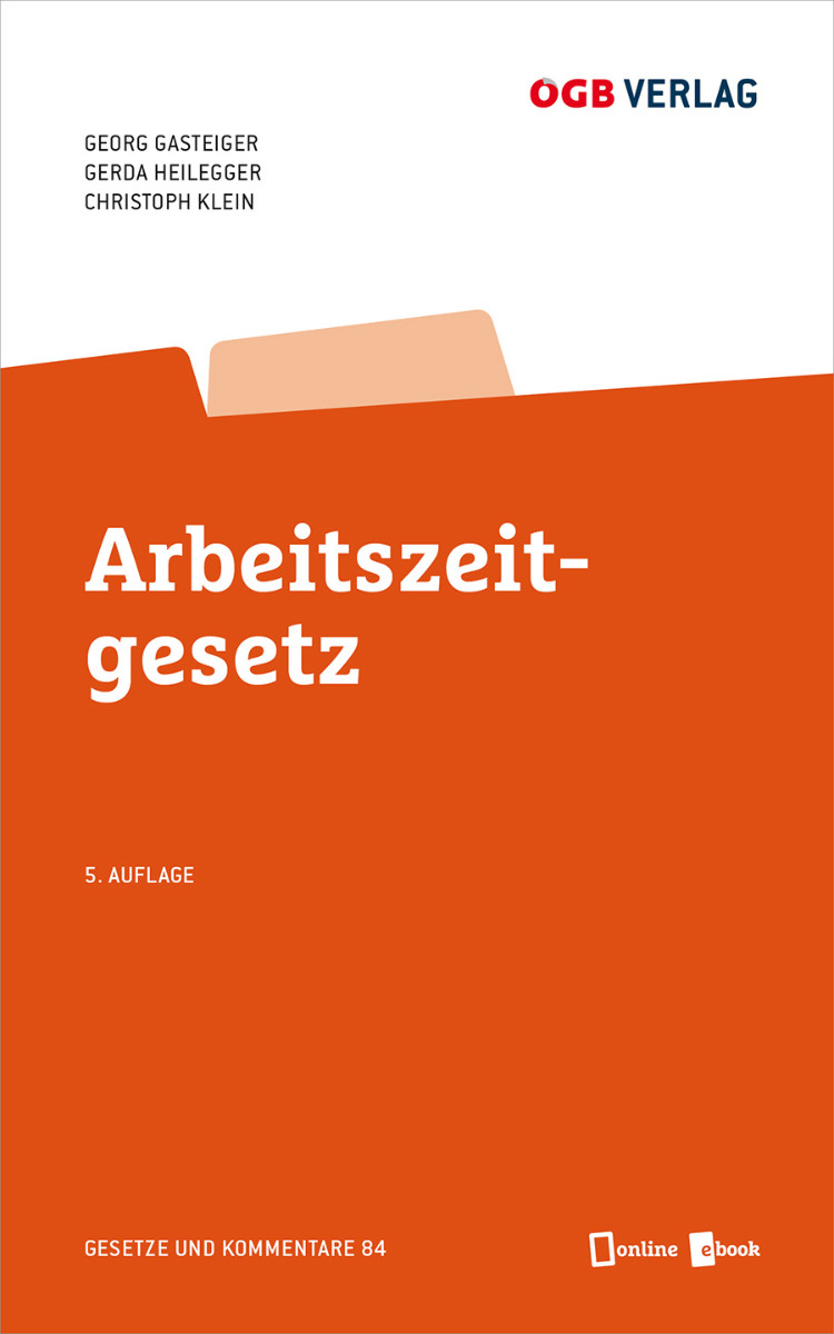 Arbeitszeitgesetz Cover