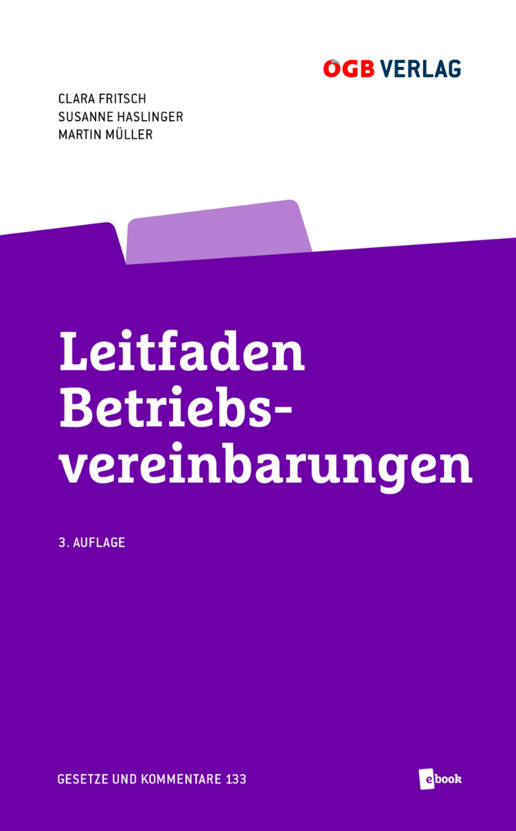 Cover Leitfaden Betriebsvereinbarung